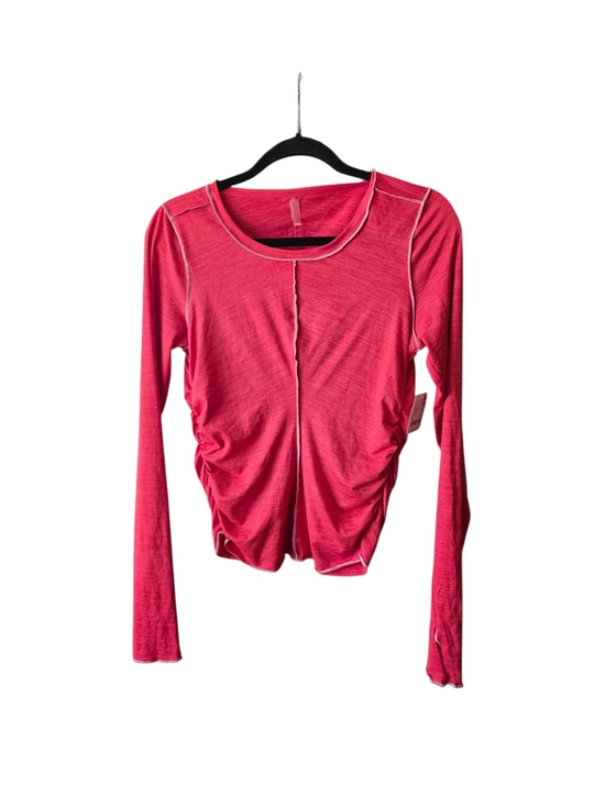 Free People Tops - NWT FP Movement Free People Ruched Long-Sleeve Top – Winterberry / Dark Red Med